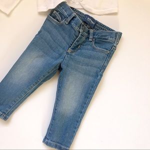 Old Navy | Skinny Jeans - light wash - 6-12 mos